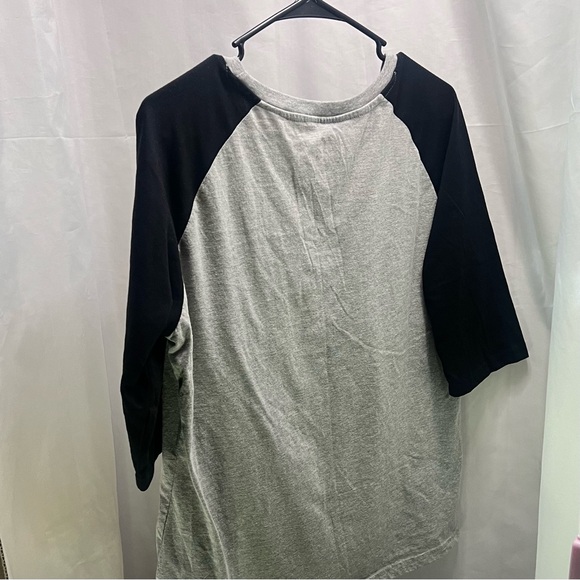 Garfield Baseball Shirt 3/4 Sleeve “Monday”Comic Cat Size 1X 1T - Picture 3 of 6